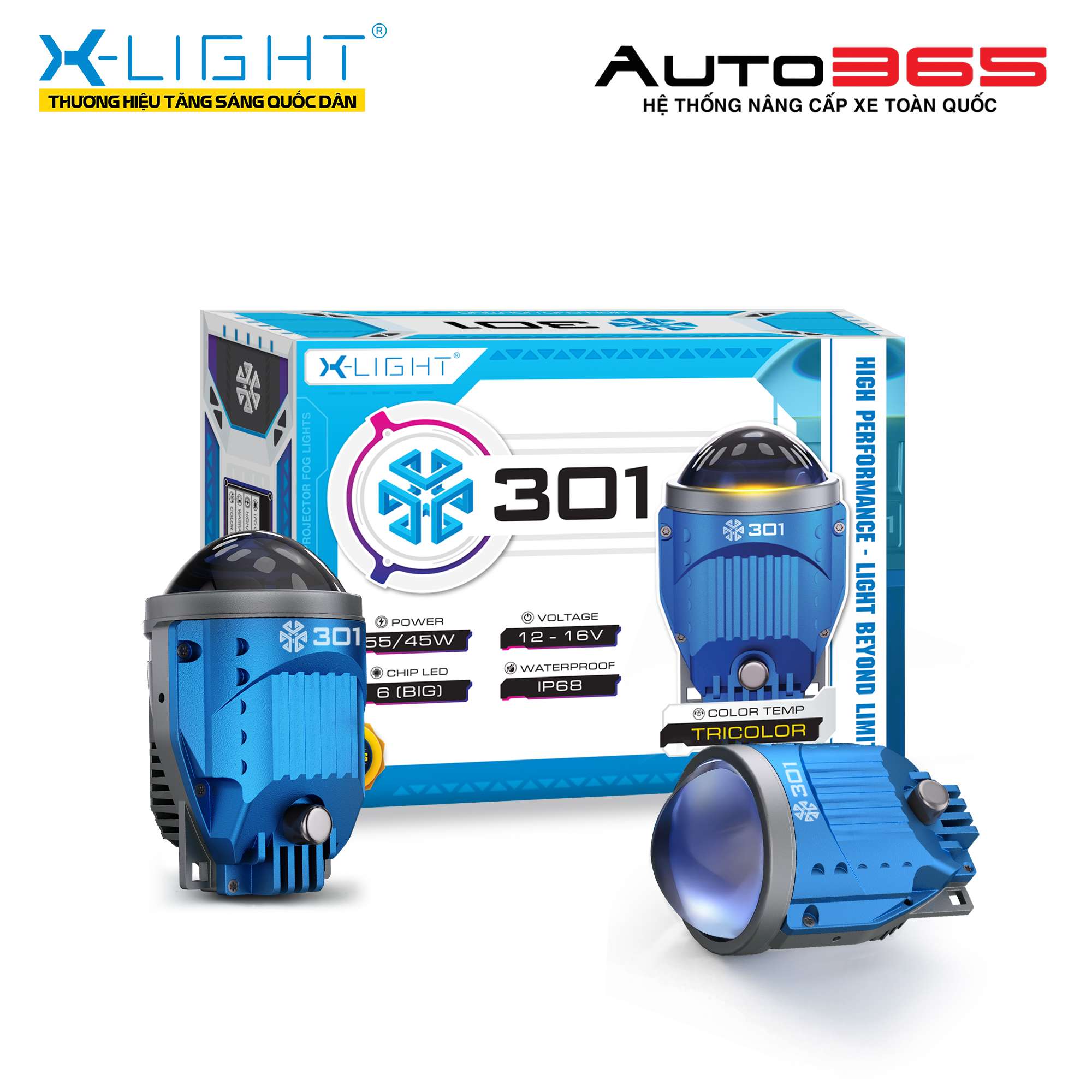 ĐÈN BI GẦM X-LIGHT 301 V2